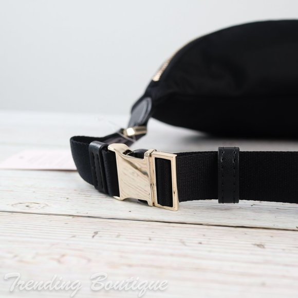 NWT Kate Spade Chelsea Nylon Belt Bag Fanny Pack in Black - Picture 8 of 11